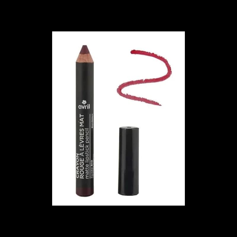 AVRIL CRAYON ROUGE A LEVRES MAT BORDEAUX