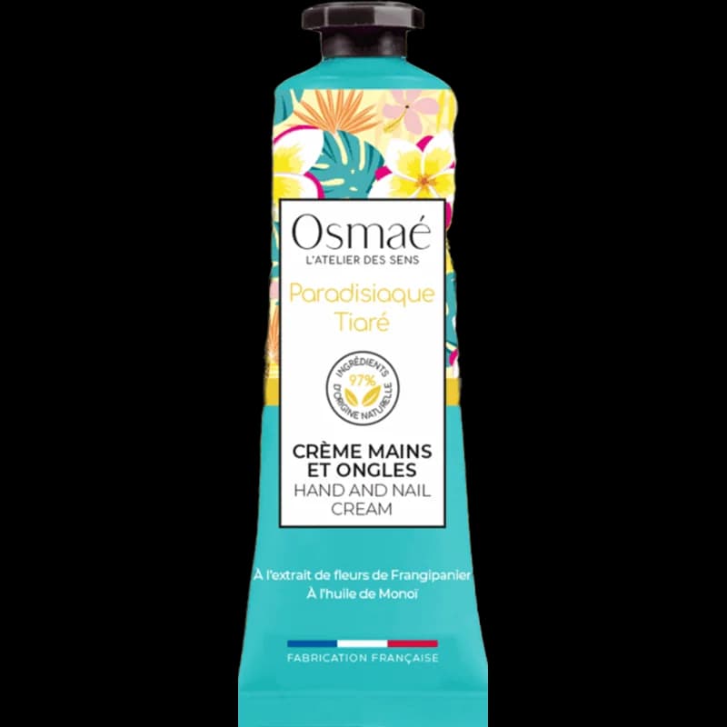 OSMAE Crème mains et ongles paradisiaque Tiaré 30 ml