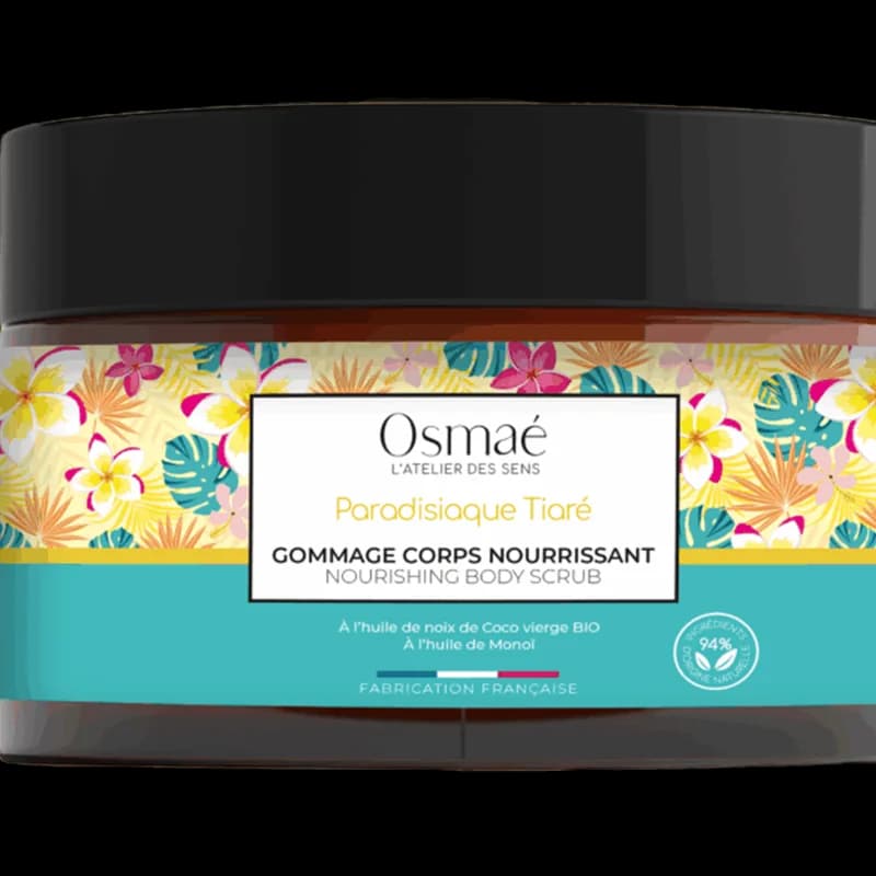 OSMAE Gommage corps nourrissant paradisiaque Tiaré 200 g