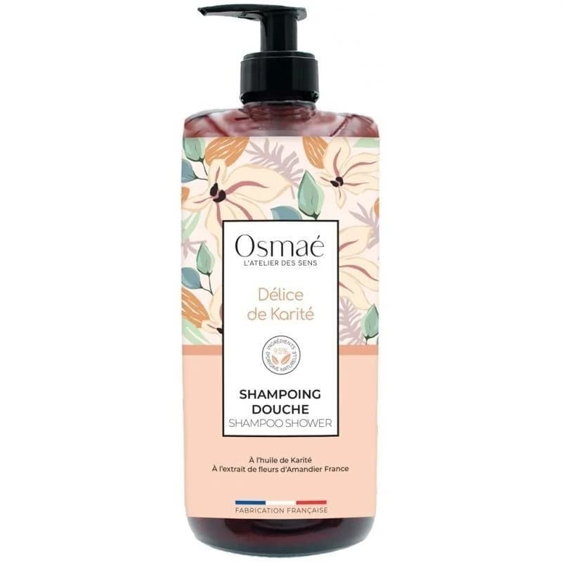 OSMAE Shampoing douche Délice de Karité 1L