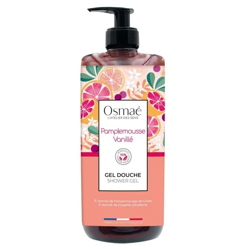 OSMAE Gel douche Pamplemousse Vanille 1L