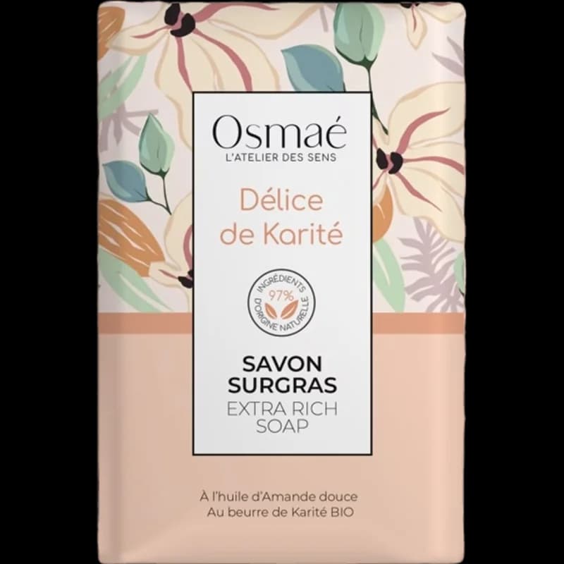 OSMAE Savon surgras délice de karité 200g