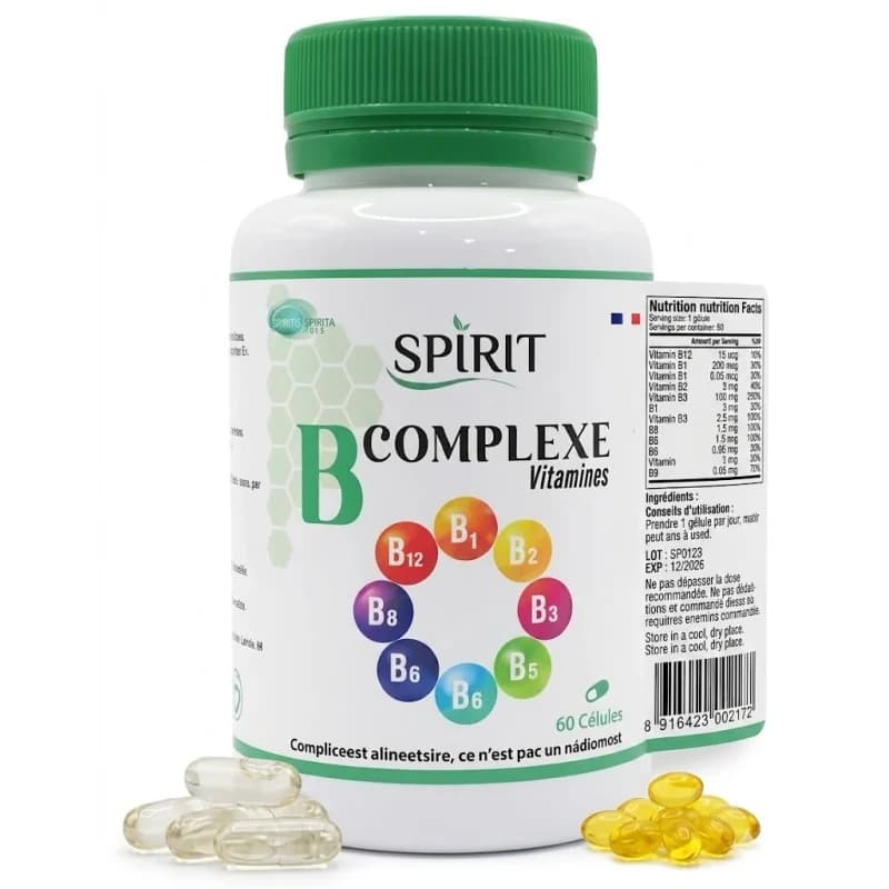 Spirit B Complexe 60 Gelules