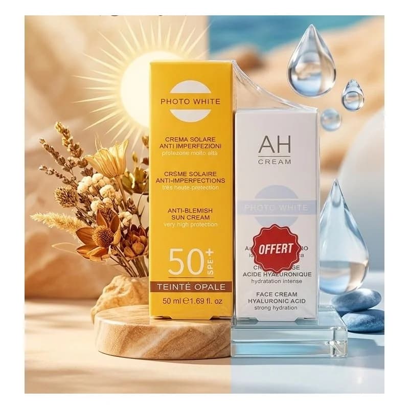 Photowhite Duo Pack Ecran Opale Spf50+50ml Creme AH 50ml