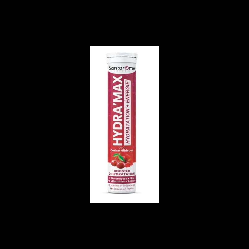 SANTAROME HYDRAMAX CERISE HIBISCUS 20 PASTILLES
