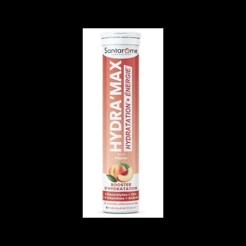 SANTAROME HYDRAMAX PECHE 20 PASTILLES