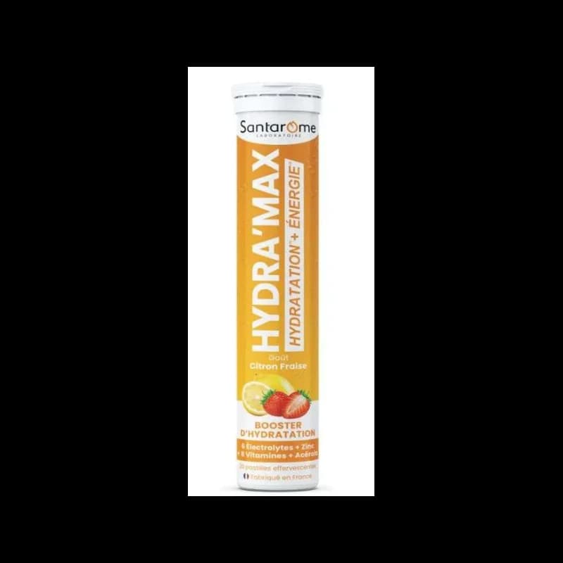 SANTAROME HYDRAMAX CITRON FRAISE 20 PASTILLES