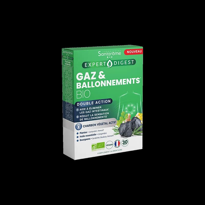 SANTAROME GAZ & BALLONEMENT 30 GEL
