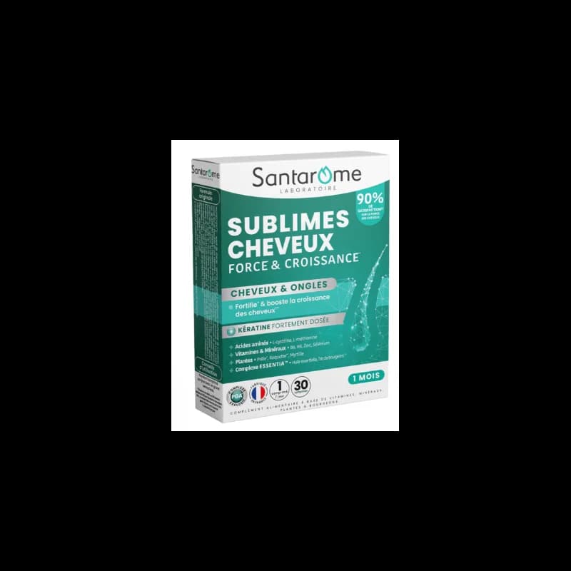 SANTAROME SUBLIMES CHEVEUX ONGLES 30 COMP
