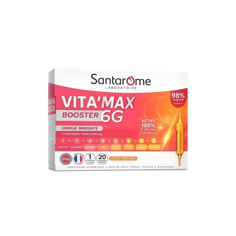 Santarome Vitamax BOOSTER 6G 20 Ampoules