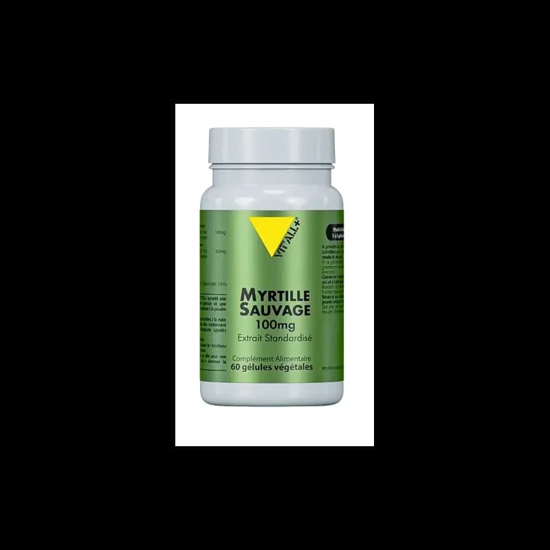 VIT'ALL+ MYRTILLE SAUVAGE 100MG 60 GEL