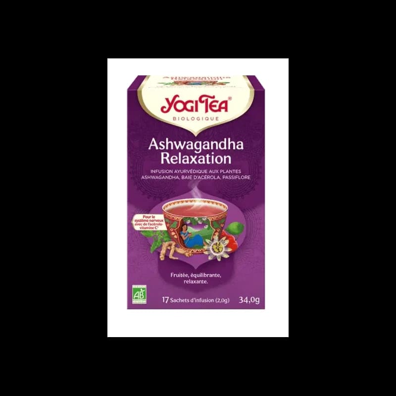 YOGI TEA ASHWAGANDA RELAXATION 17*2G