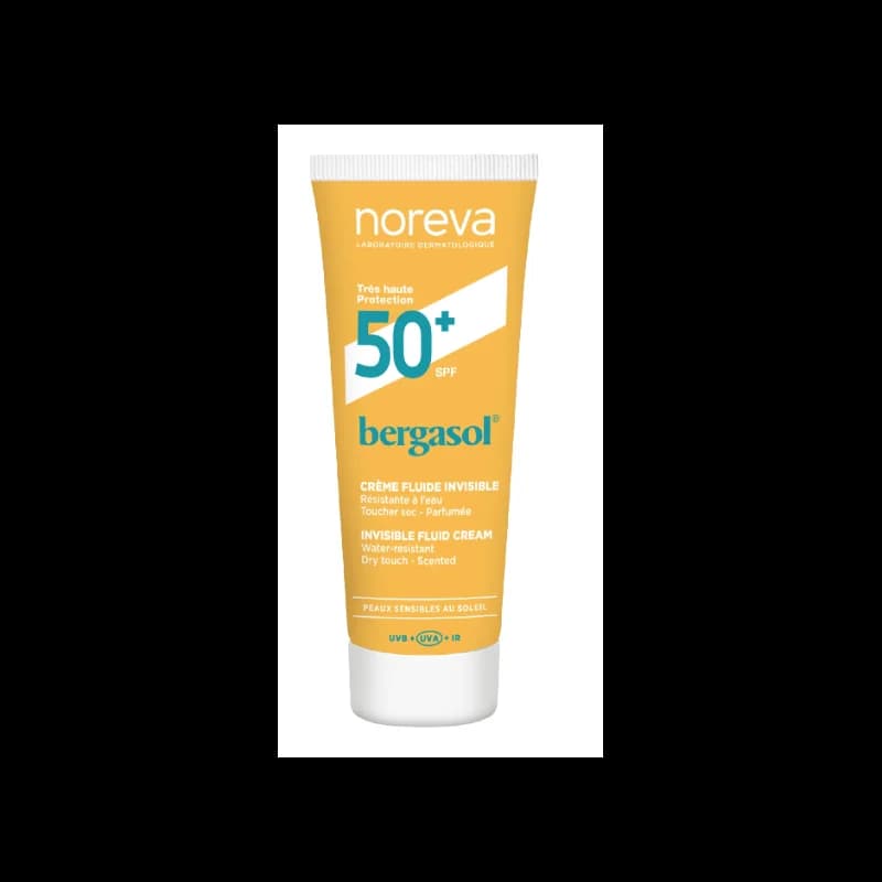 Noreva Bergasol Ecran Creme Fluide Invisible Spf50+ 50ml