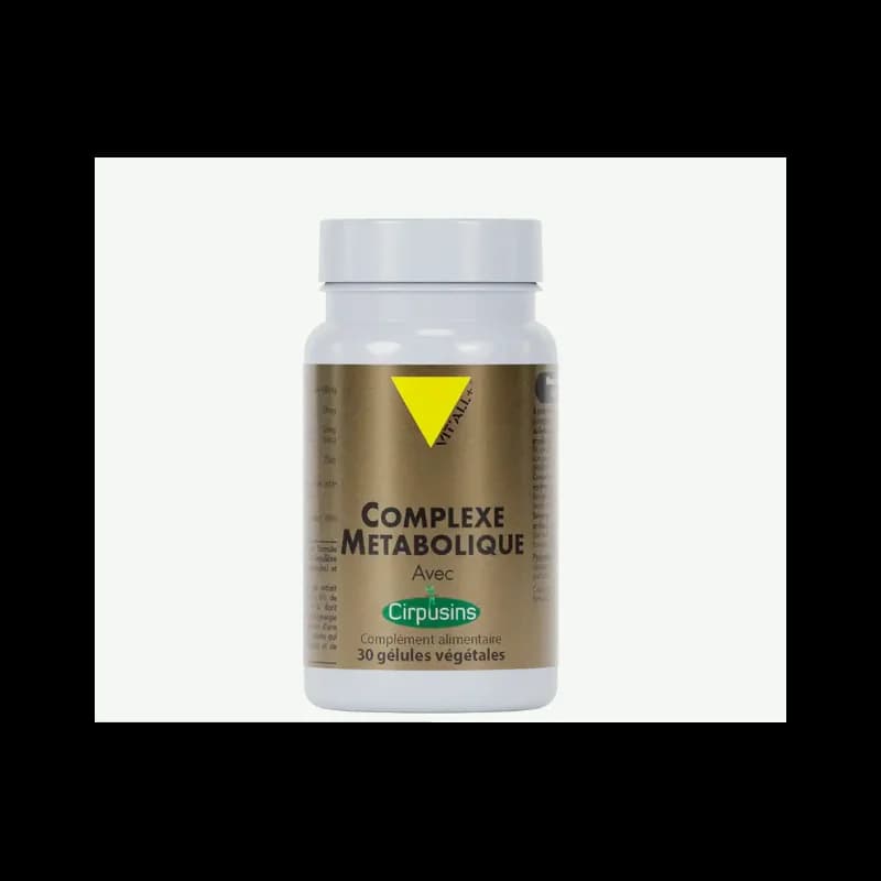 VIT’ALL+ Complexe Métabolique avec Cirpusins® – 30 Gélules