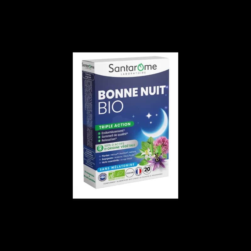 SANTAROME BONNE NUIT 20 COMPRIMES