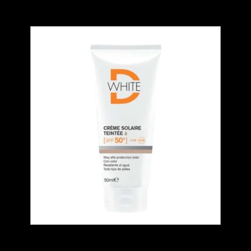 D-WHITE CREME SOLAIRE TEINTE CLAIR SPF 50+