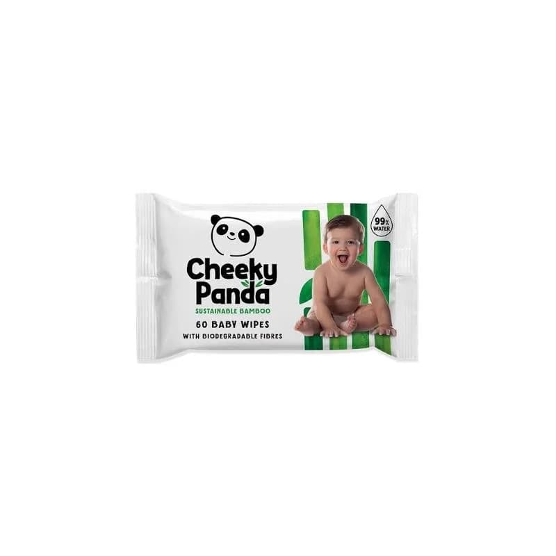 The Cheeky Panda LINGETTES BEBE 60U