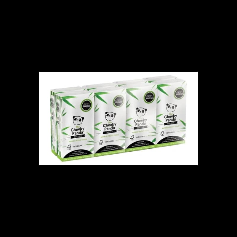 The Cheeky Panda MOUCHOIR POCKET BAMBOU 8*12U