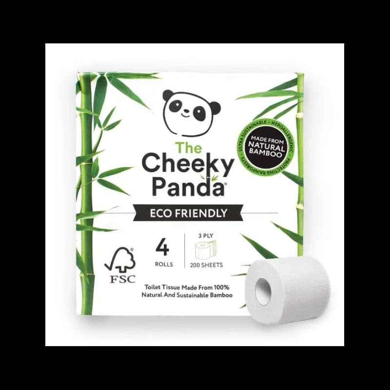 The Cheeky Panda PAPIER TOILETTE BAMBOU 4U