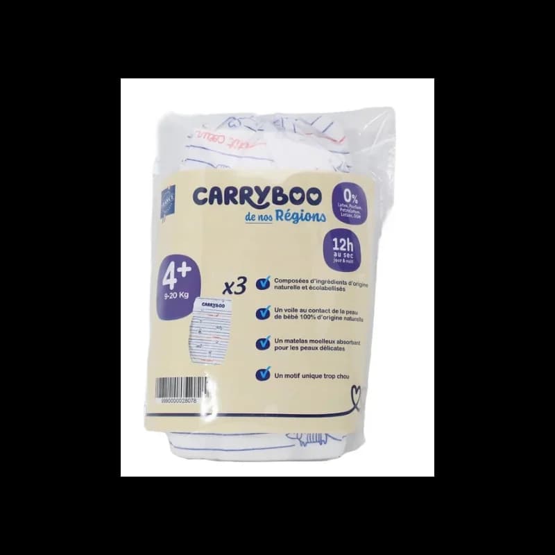 Carryboo COUCHES T4+ 9-20KG X3U