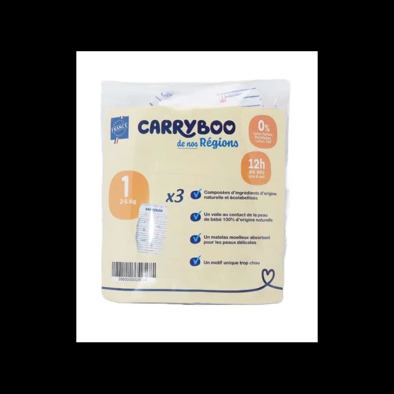 CARRYBOO COUCHES T1 2-5KG X3U
