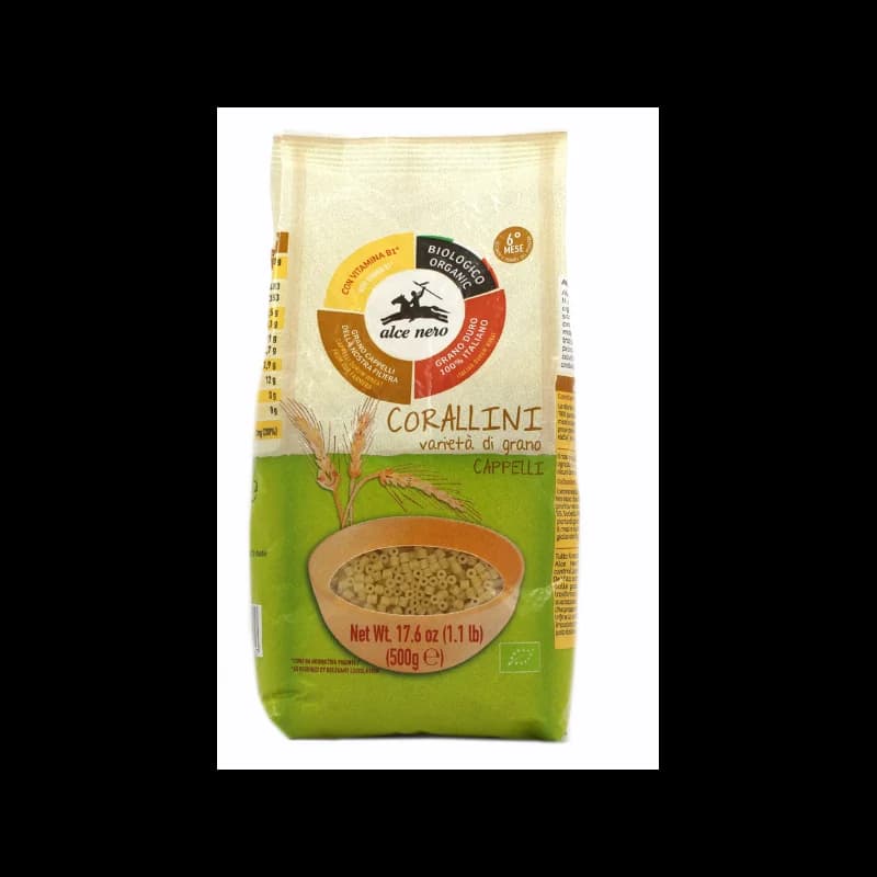ALCE NERO PATES SEMOULE DE BLE DUR 500G