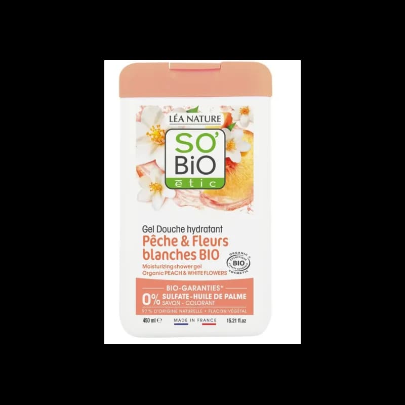 So Bio GEL DOUCHE PECHE FLEURS BLANCHES 450ML