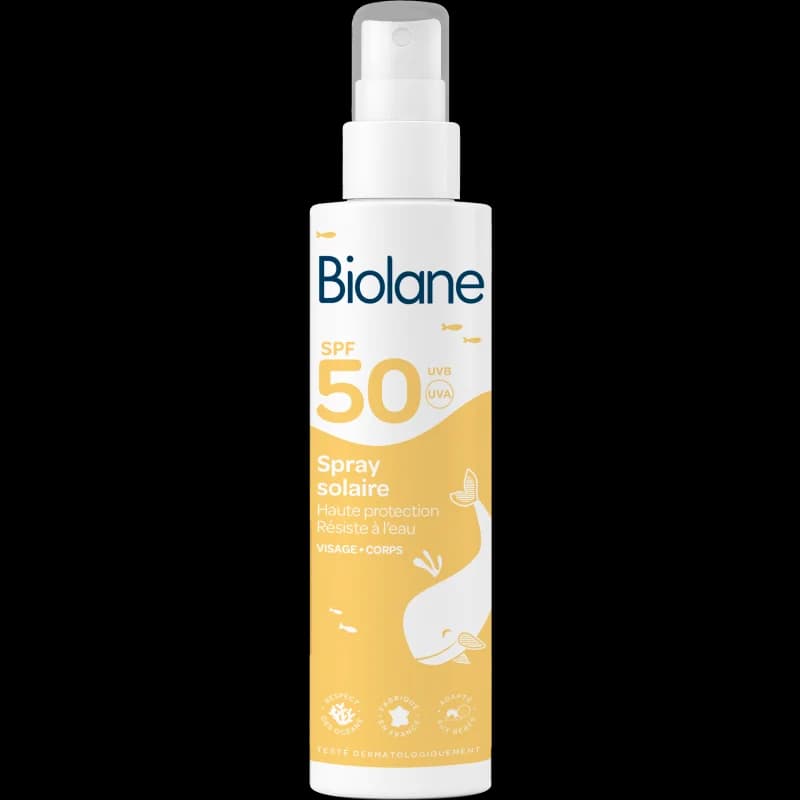 Biolane Spray solaire SPF50 Visage & Corps 200ml