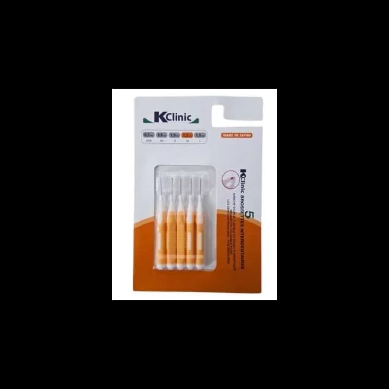 KIN KCLINIC BROSSETTES INTERDENTAIRES ORANGE 1.2 MM 5 UNITES
