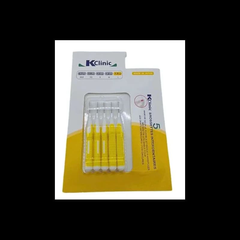 KIN KCLINIC BROSSETES INTERDENTAIRES 1.5 MM 5 UNITES