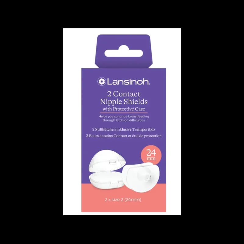 LANSINOH Bouts de seins - Large - 24mm