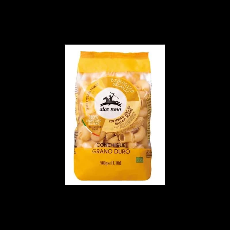 ALCE NERO CONCHIGLIE BLE DUR 500G