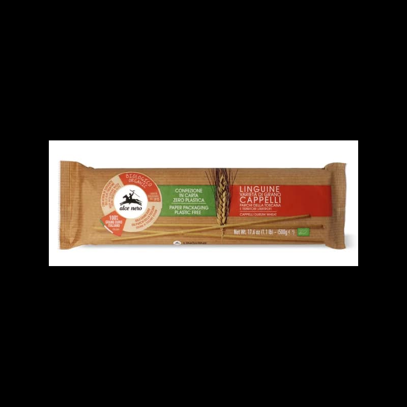 ALCE NERO LINGUINE CAPPELLI AU BLE DUR 500G