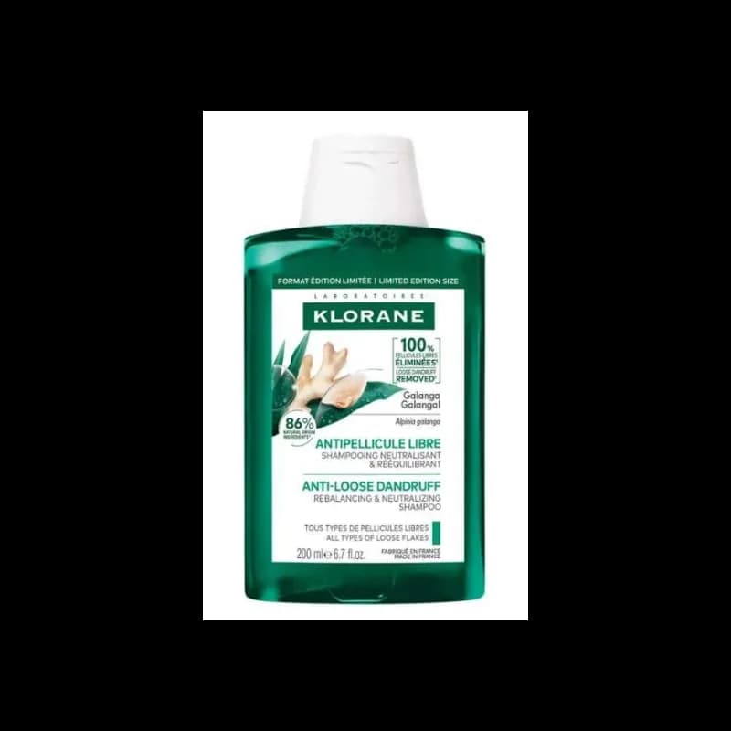 Klorane Shampoing Galanga Anti-Pelliculaire 200ml
