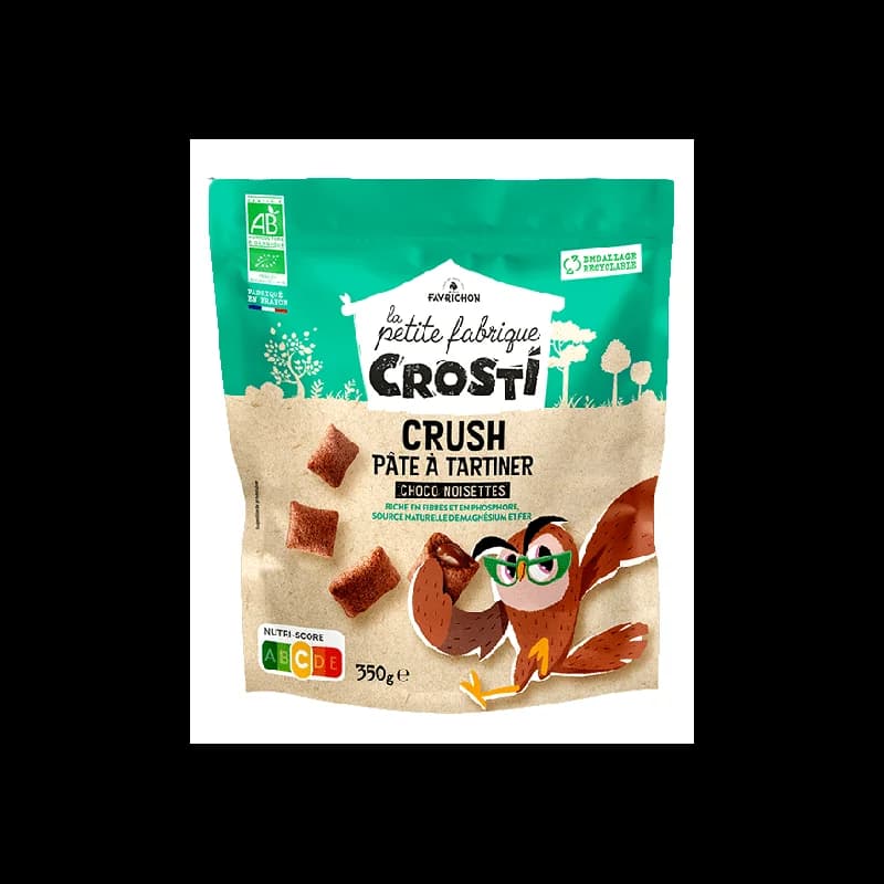 Favrichon CROSTI CRUSH CHOCO NOISETTE 350G