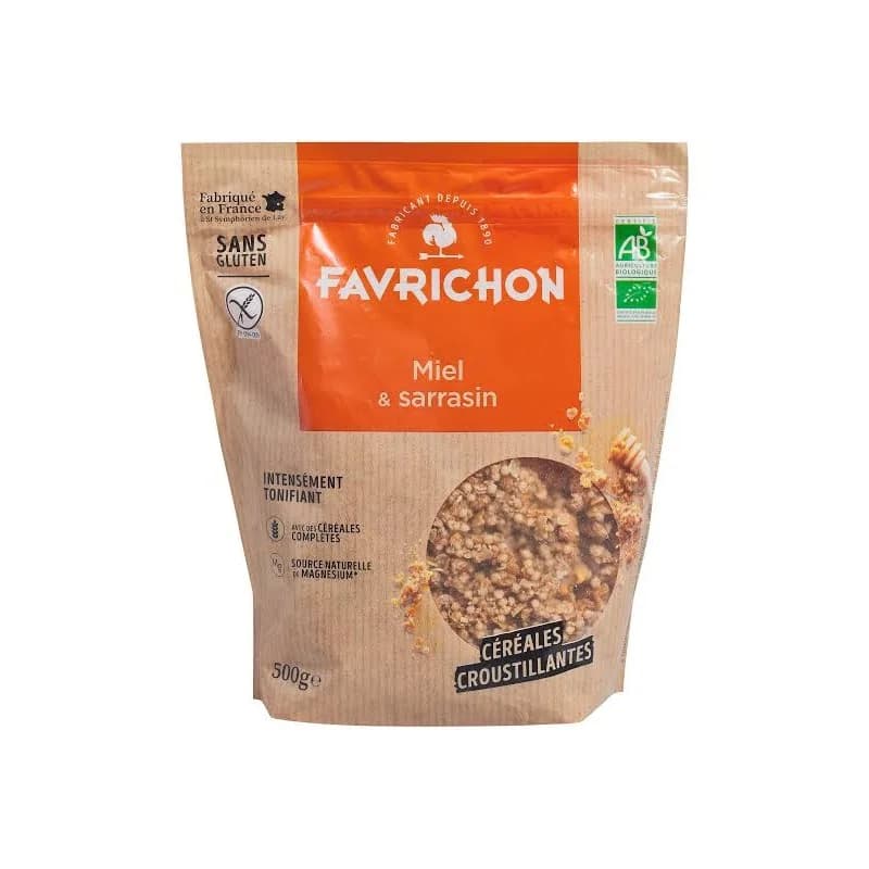 FAVRICHON MUESLI MIEL SARRASIN