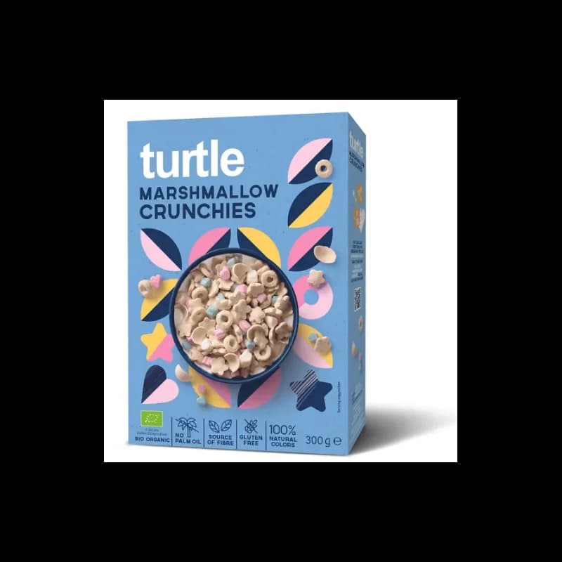 TURTLE MARSHMALLOW CRUNCHIES SG BIO 300G