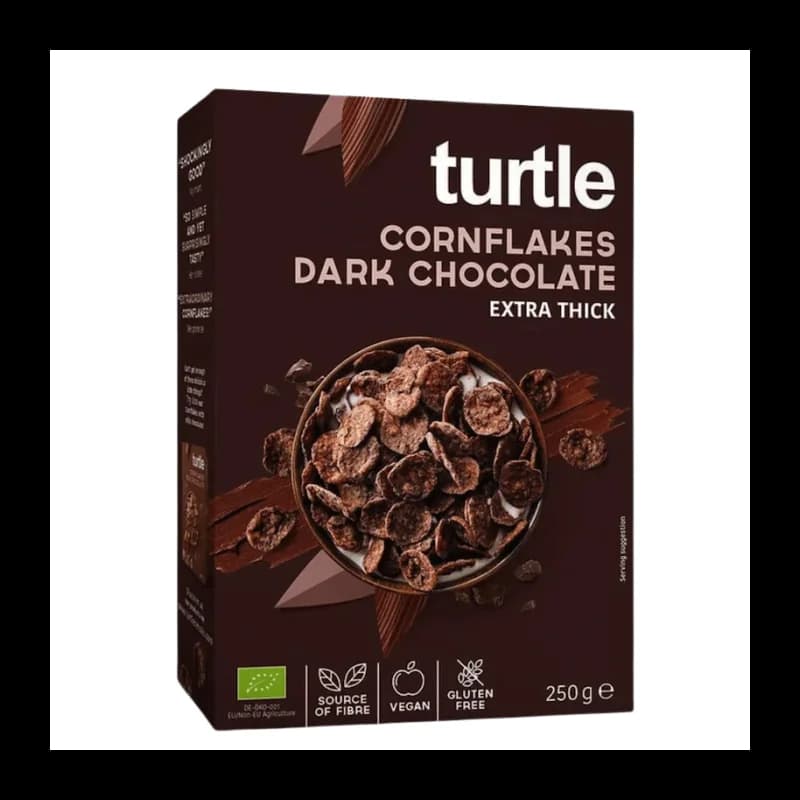 TURTLE CORN FLAKES CHOCOLAT NOIR