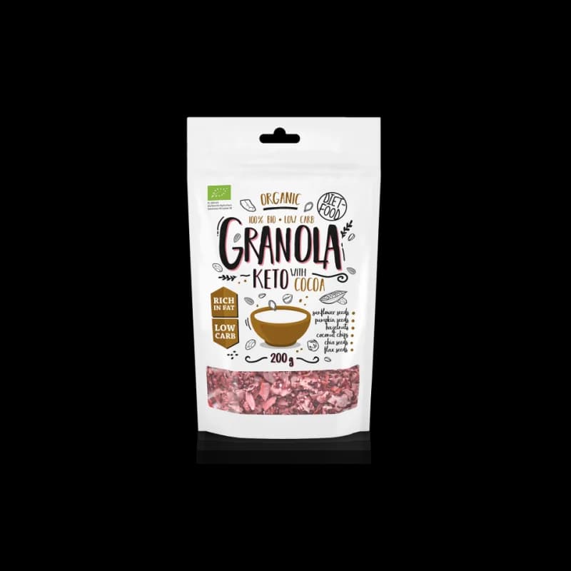 Diet Food KETO GRANOLA CACAO 200G