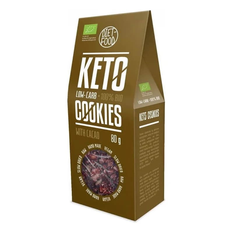 Diet Food  COOKIES KETO CACAO 80G