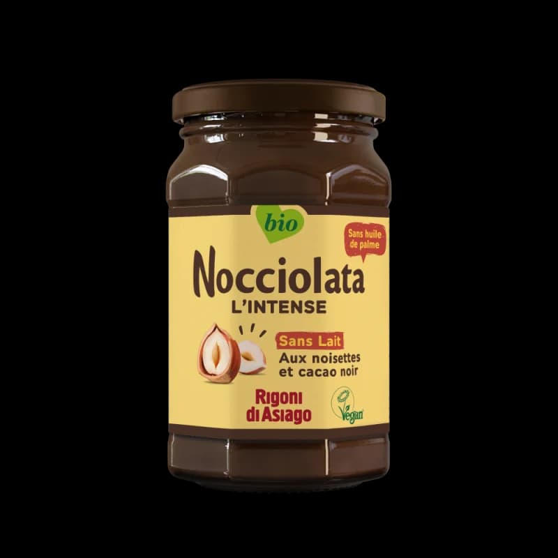 NOCCIOLATA PATE A TARTINER CHOCOLAT NOISETTE VEGAN SANS GLUTEN 250G