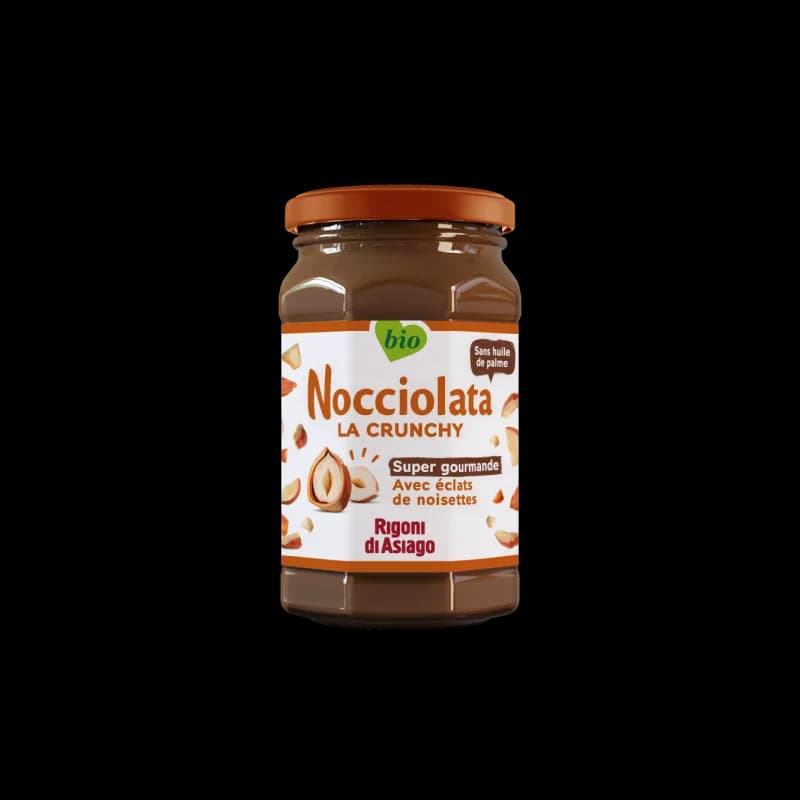 NOCCIOLATA PATE A TARTINER CHOCOLAT NOISETTE CRUNCHY 250G