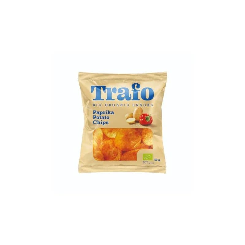 TRAFO CHIPS DE POMME DE TERRE AU PAPRIKA BIO 40G
