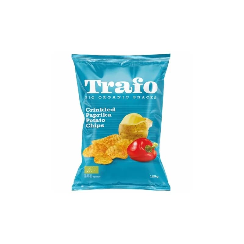 TRAFO CHIPS DE POMME DE TERRE PAPRIKA CROUSTILLANT 125G