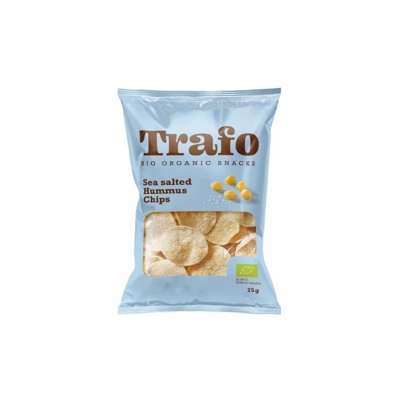 TRAFO CHIPS HUMMUS SEL DE MER BIO 75G