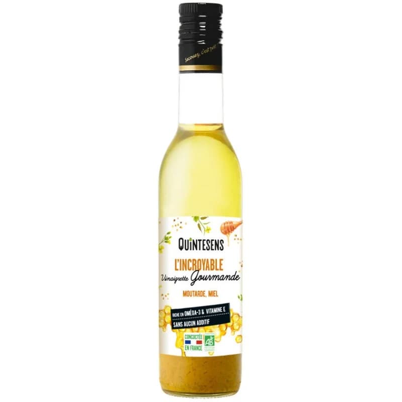 Quintesens VINAIGRETTE MOUTARDE MIEL 36CL