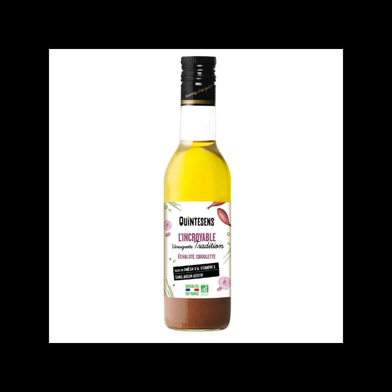 QUINTESENS VINAIGRETTE ECHALOTTE CIBOULETTE 36CL