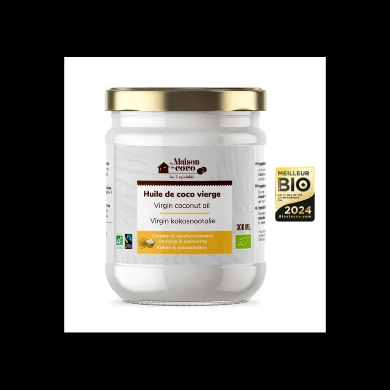 La Maison du Coco HUILE DE COCO VIERGE 300ML