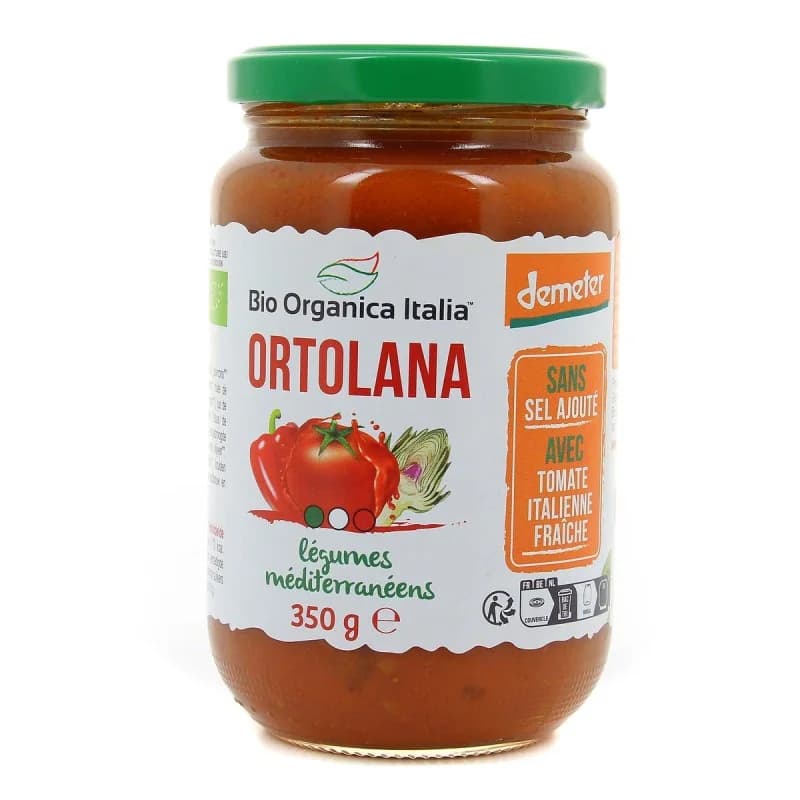 Bio Organica SAUCE ORTOLANA 325 ML