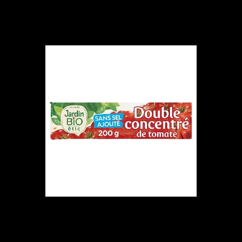 JARDIN BIO DOUBLE CONCENTRE DE TOMATES 200G